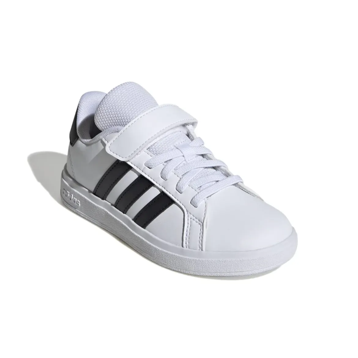 Sneakers da ragazzo bianche e nere adidas Grand Court 2.0