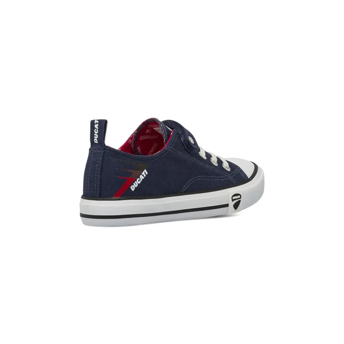 Sneakers da Ragazzo blu con dettagli rossi Ducati