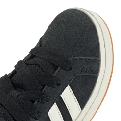 Sneakers da ragazzo e ragazza nere in pelle effetto scamosciato adidas Grand Court 00s