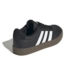 Sneakers da ragazzo nere adidas VL Court 3.0 in pelle