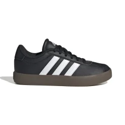 Sneakers da ragazzo nere adidas VL Court 3.0 in pelle