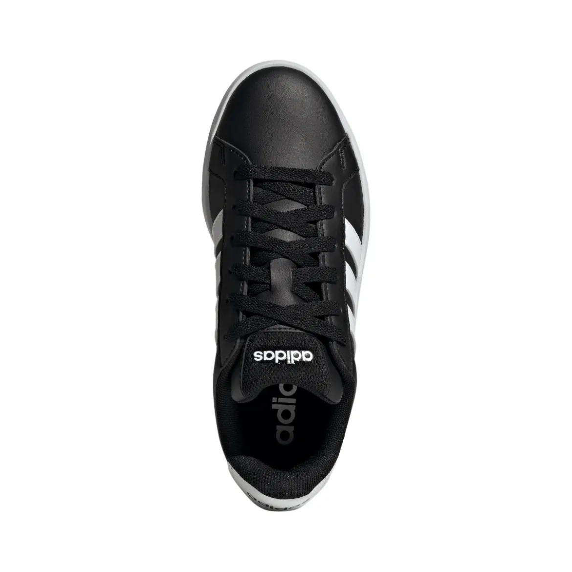 Sneakers da Ragazzo nere con dettagli bianchi adidas Grand Court 3.0