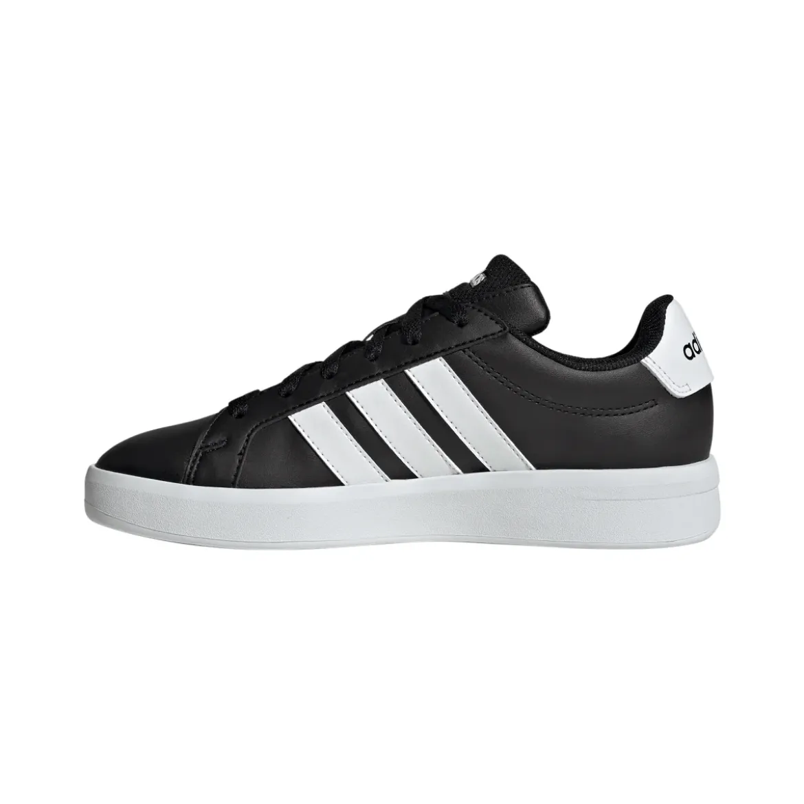Sneakers da Ragazzo nere con dettagli bianchi adidas Grand Court 3.0