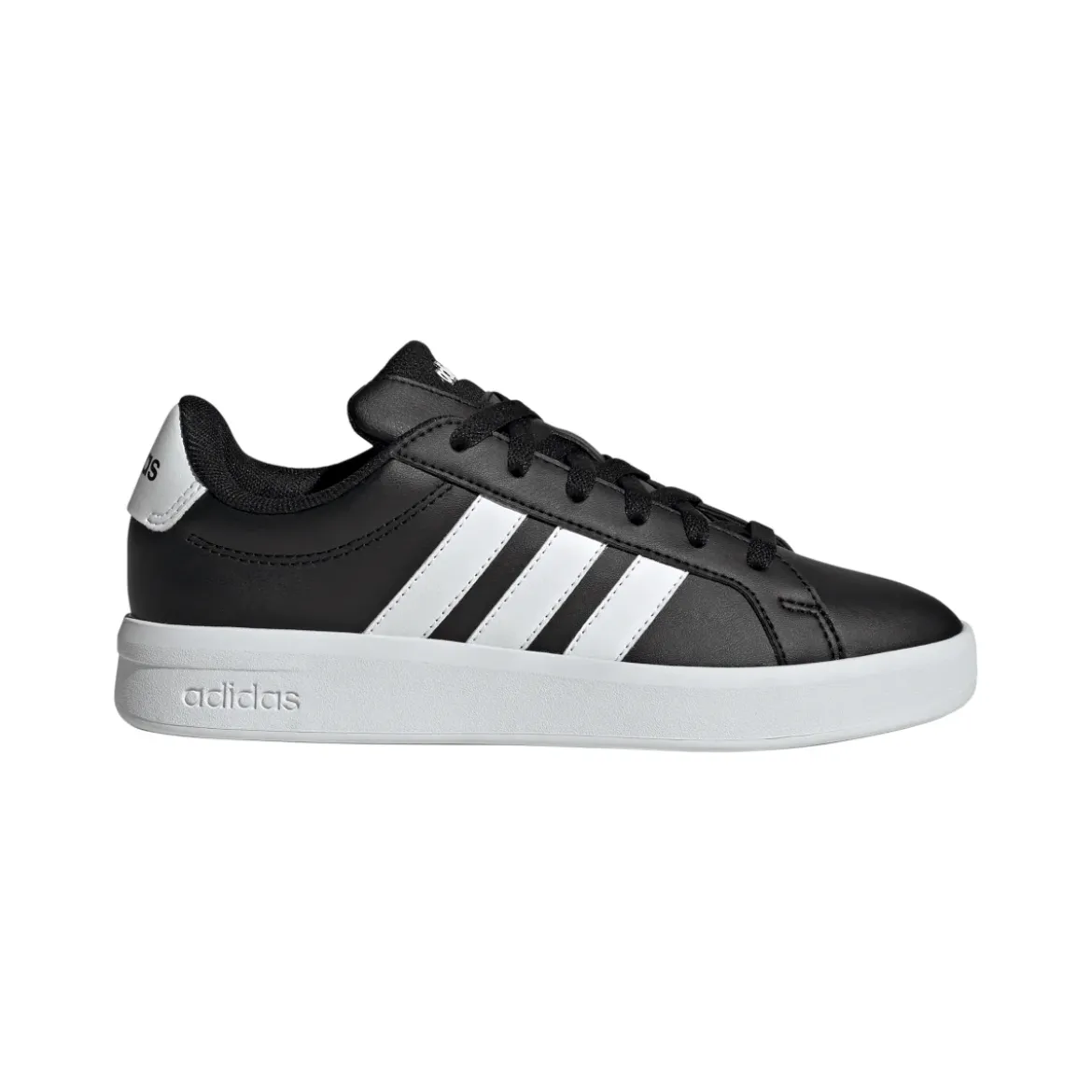 Sneakers da Ragazzo nere con dettagli bianchi adidas Grand Court 3.0