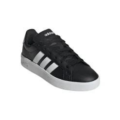 Sneakers da Ragazzo nere con dettagli bianchi adidas Grand Court 3.0