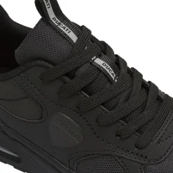 Sneakers da ragazzo nere modello sportivo con lacci Ducati