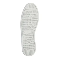 Sneakers da uomo bianche con dettagli blu e inserti grigi Gas