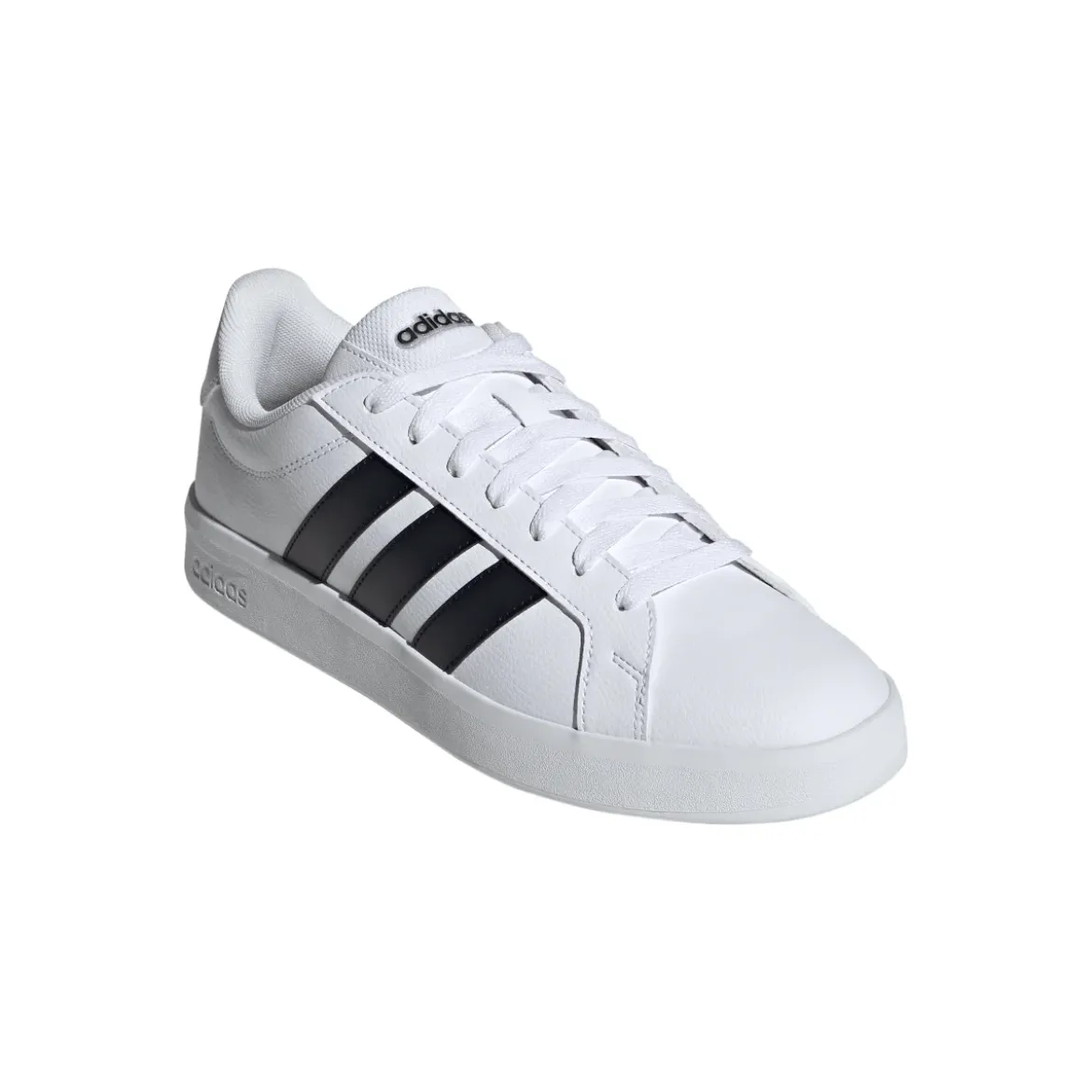 Sneakers da Uomo bianche con dettagli neri adidas Grand Court 3.0