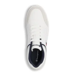 Sneakers da Uomo bianche con dettagli effetto scamosciato Champion