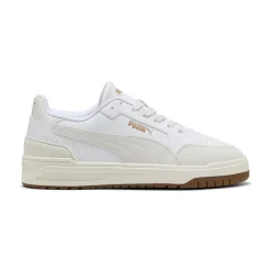 Sneakers da Uomo bianche con logo dorato Puma Shuffle Downtown