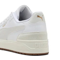 Sneakers da Uomo bianche con logo dorato Puma Shuffle Downtown