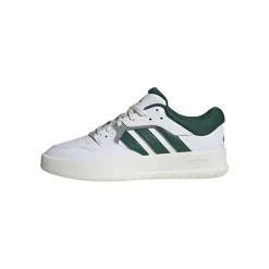 Sneakers da uomo bianche e blu con logo adidas Court 24
