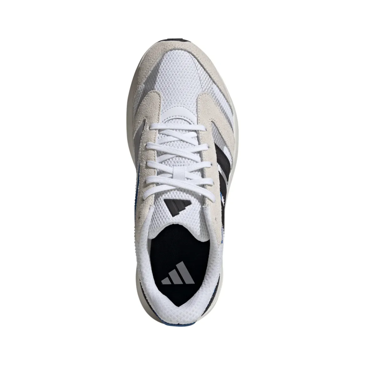 Sneakers da uomo bianche effetto scamosciato adidas LIGHTSHIFT 2.0