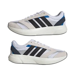 Sneakers da uomo bianche effetto scamosciato adidas LIGHTSHIFT 2.0