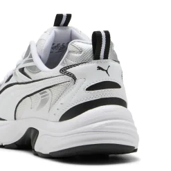 Sneakers da Uomo bianche in mesh con inserti argento Puma Milenio tech