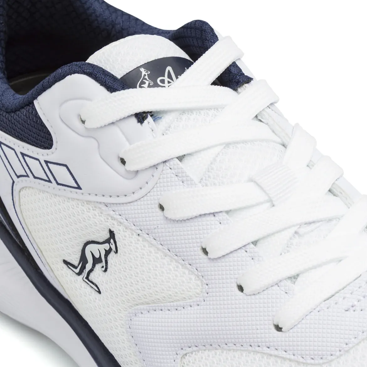Sneakers da Uomo bianche in mesh con dettagli blu Australian