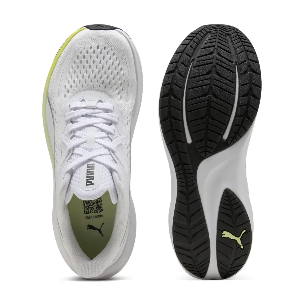 Sneakers da Uomo bianche in mesh traspiranti Puma Skyrocket Lite 2