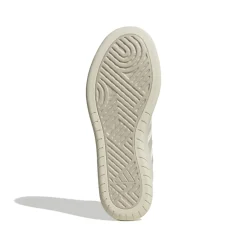 Sneakers da uomo bianche off -white e beige con logo adidas Court 24