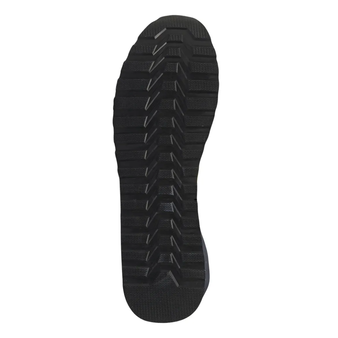 Sneakers da uomo blu con banda gialla Gas