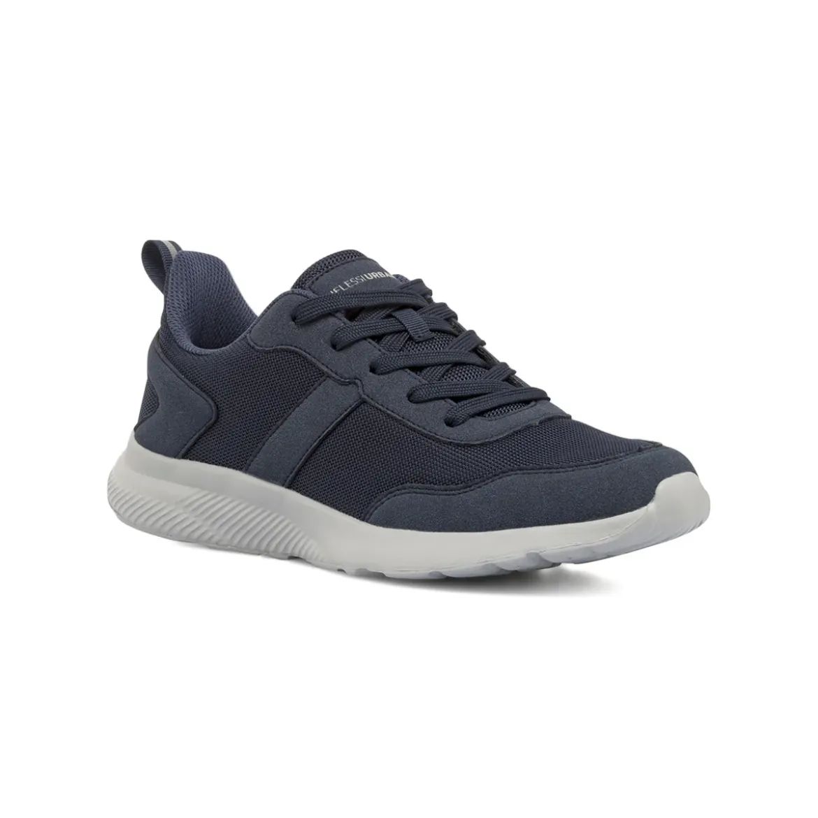 Sneakers da Uomo blu con inserti effetto scamosciato Riflessi Urbani