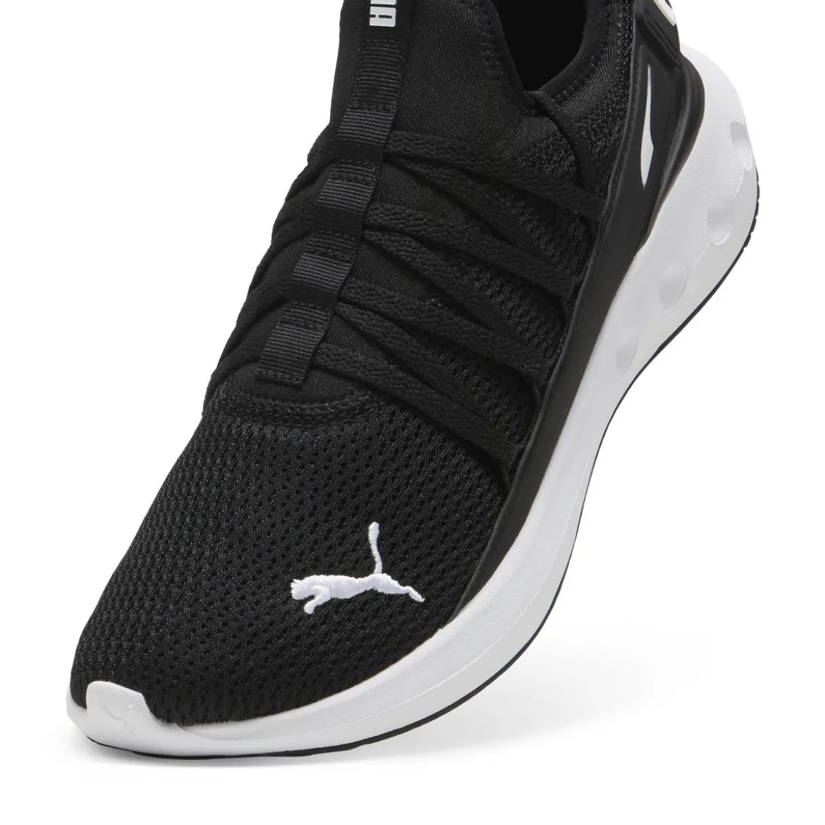 Sneakers da Uomo nere con lacci elastici Puma Softride