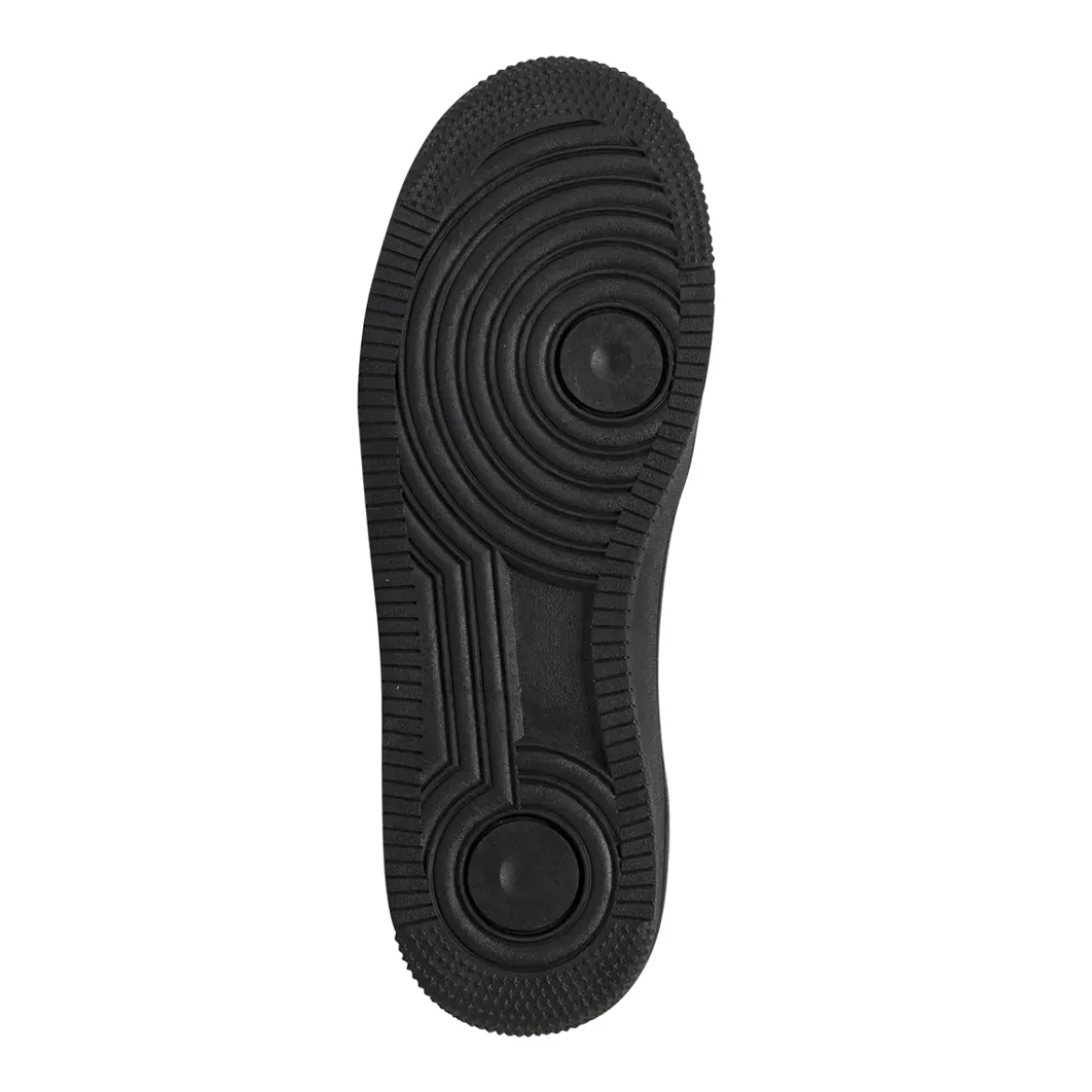 Sneakers da uomo nere con punta traforata e logo Gas