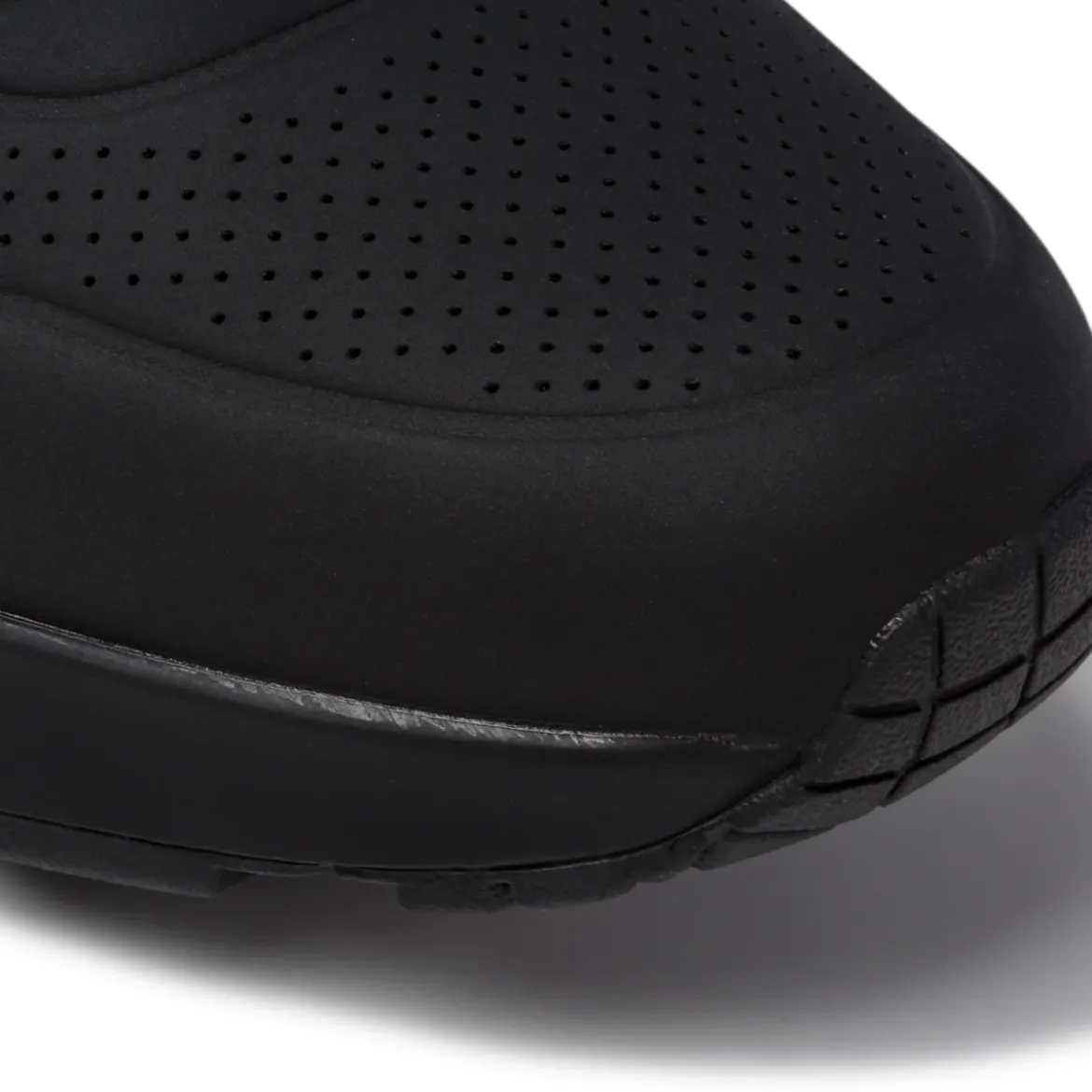 Sneakers da uomo nere con suola ad aria Skechers Uno