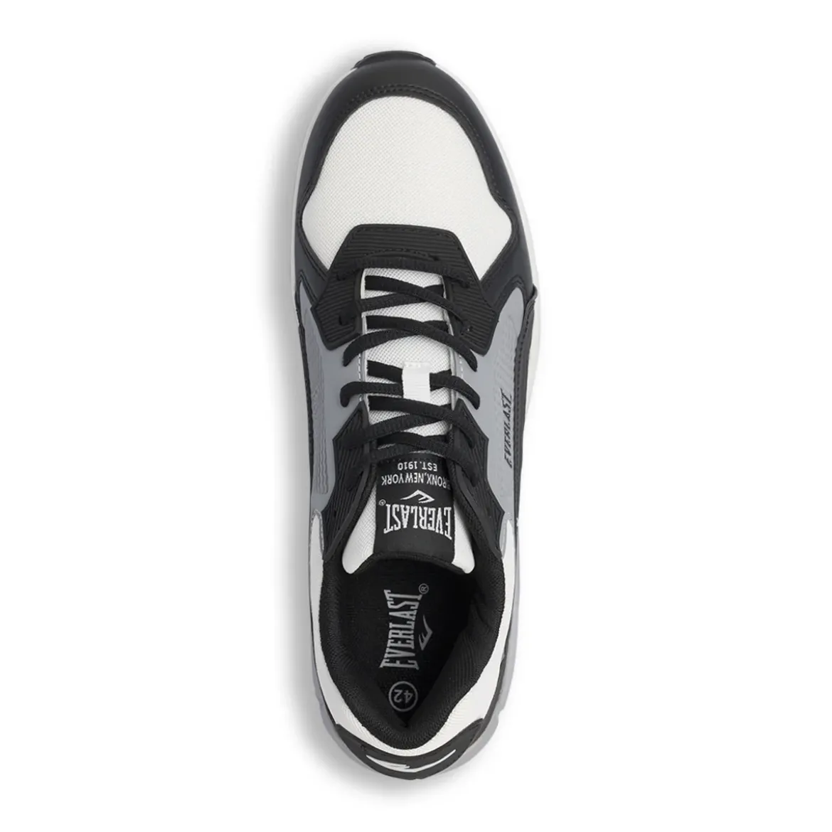 Sneakers da Uomo nere e grigie con ammortizzazione ad aria Everlast