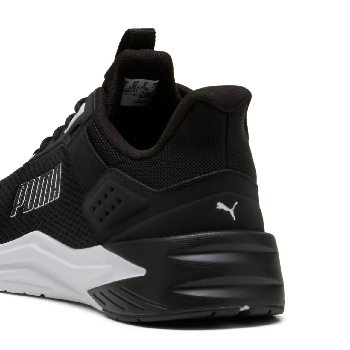 Sneakers da Uomo nere in tessuto mesh traspirante Puma Wave