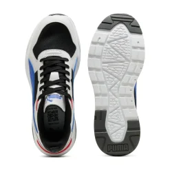 Sneakers da Uomo nere in tessuto con accenti blu e rossi Puma Trinity 2