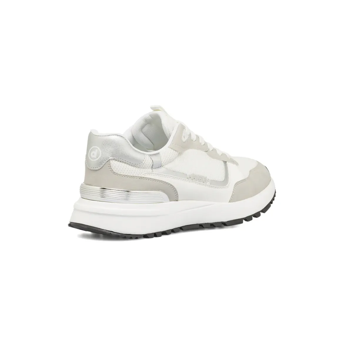 Sneakers Donna Bianche con inserti argento Dimensione Danza