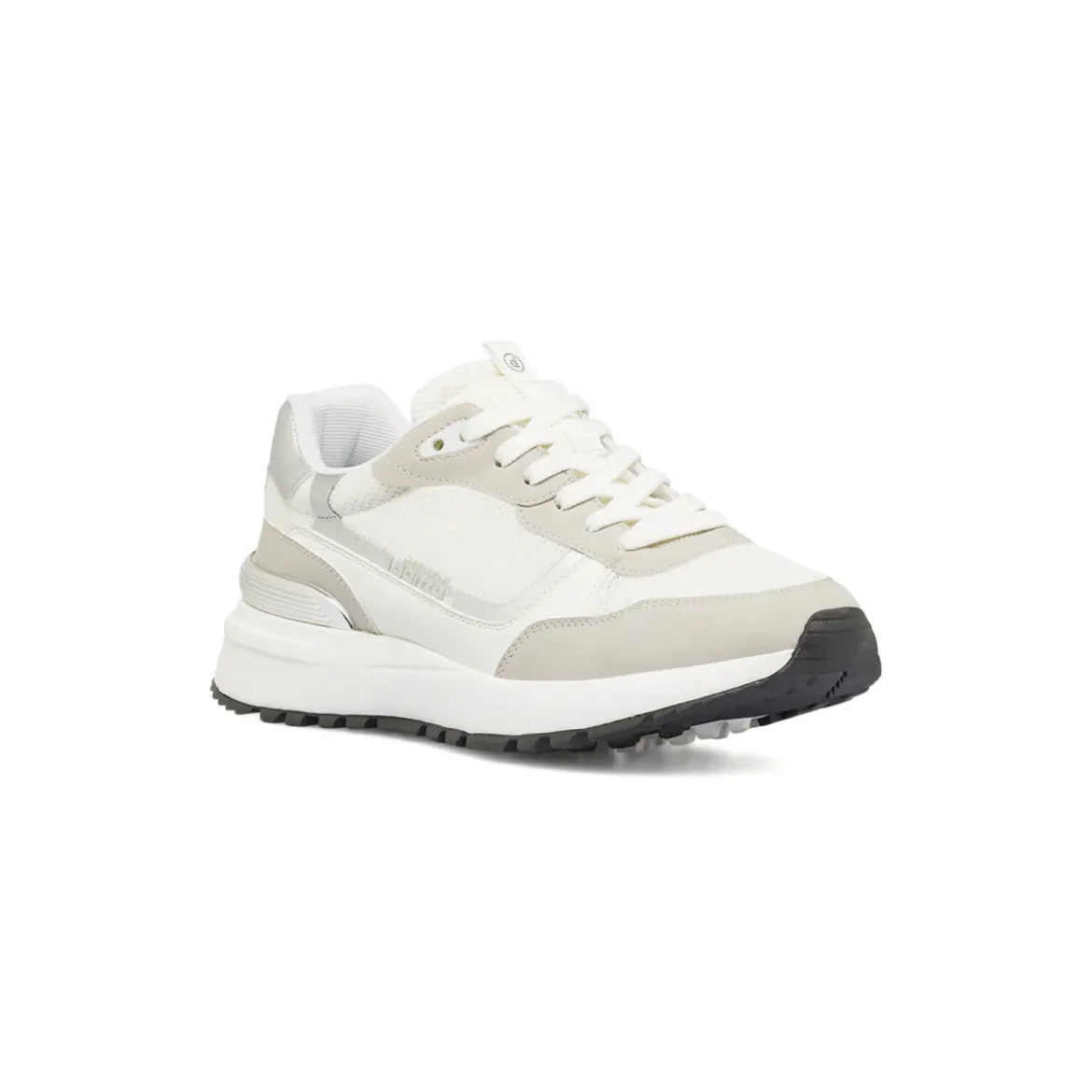 Sneakers Donna Bianche con inserti argento Dimensione Danza