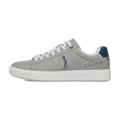 Sneakers grigie da Uomo con logo laterale US Golf Club