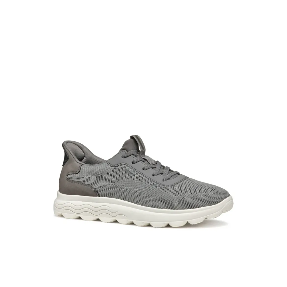 Sneakers Grigie da Uomo in tessuto mesh Geox Fast In