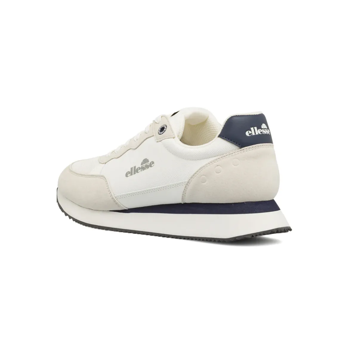 Sneakers grigie da Uomo in tessuto e effetto scamosciato Ellesse