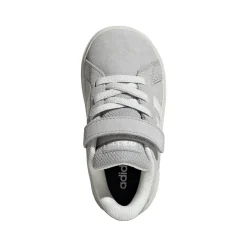 Sneakers grigie Primi Passi con strappo adidas Grand court 00s