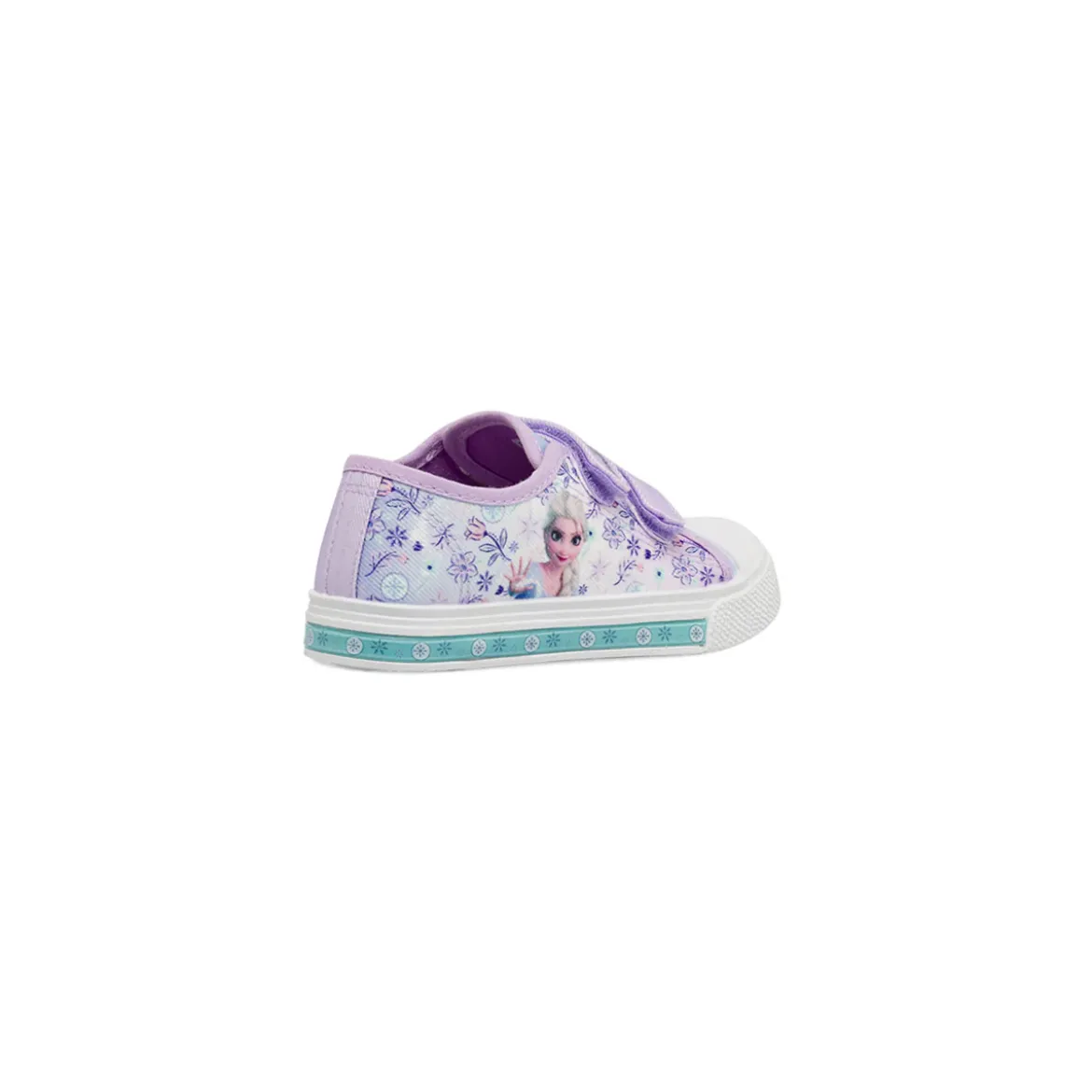 Sneakers lilla da Bambina con luci colorate nella suola Frozen