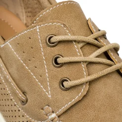 Sneakers marroni da Uomo con dettagli traforati Riflessi Urbani