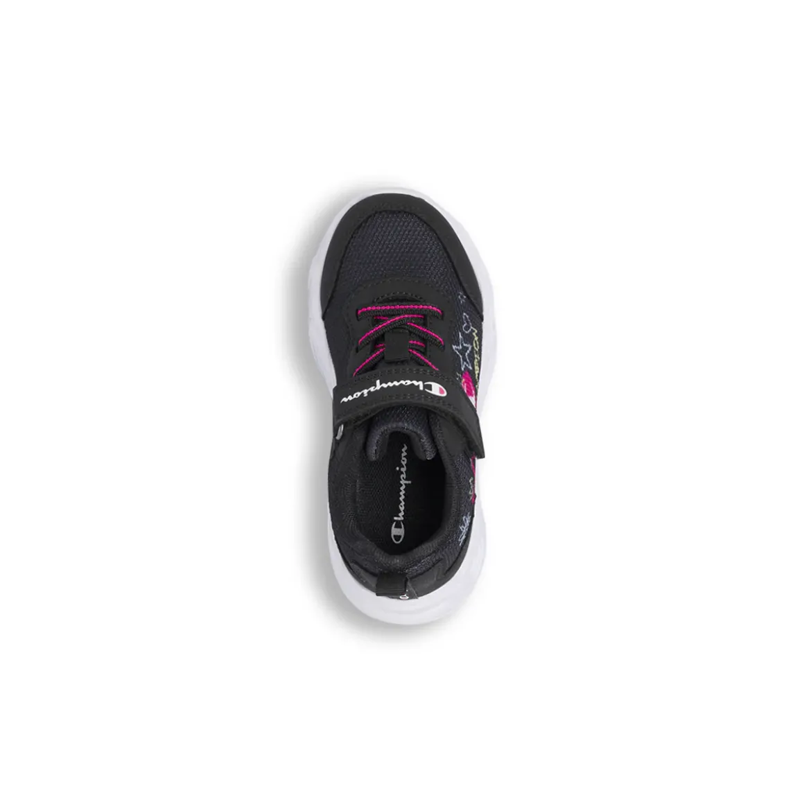 Sneakers nere da Bambina Champion con luci e strappo