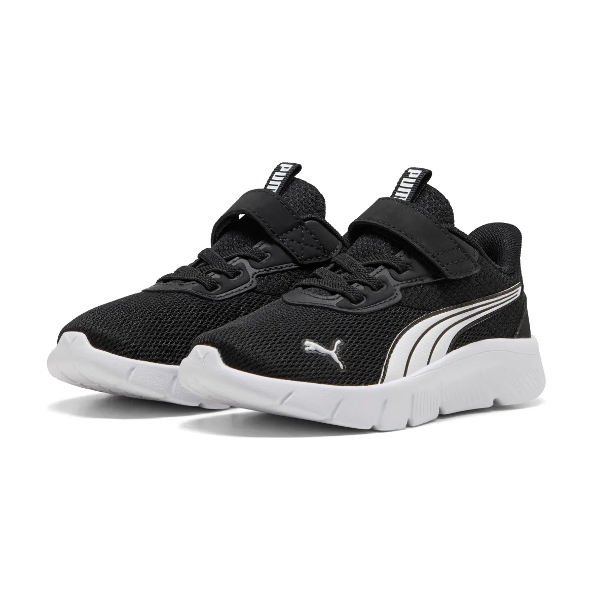 Sneakers nere da bambino con chiusura a strappo e logo Puma