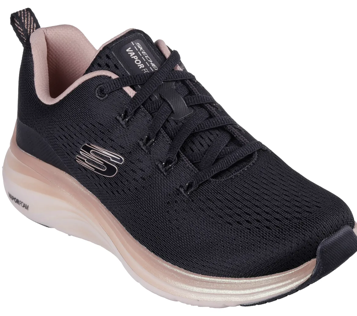 Sneakers nere da donna con ammortizzazione Vapor Foam ultraleggera Skechers Midnight Glimmer