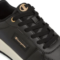 Sneakers nere da Donna con suola platform logo dorato Champion