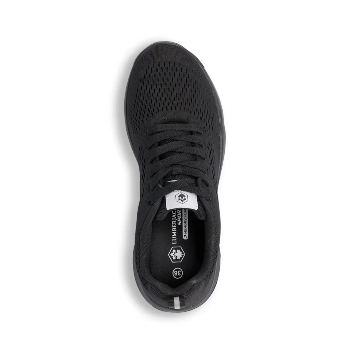 Sneakers nere da Donna in tessuto mesh con logo Lumberjack Agatha