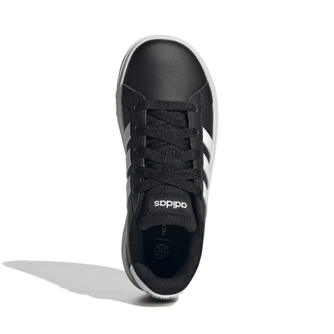 Sneakers nere da ragazzo con strisce a contrasto adidas Grand Court 2.0 K