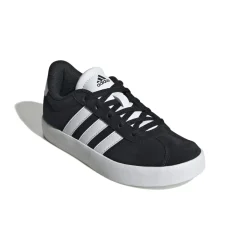 Sneakers nere da ragazzo con strisce bianche adidas VL Court 3.0 K