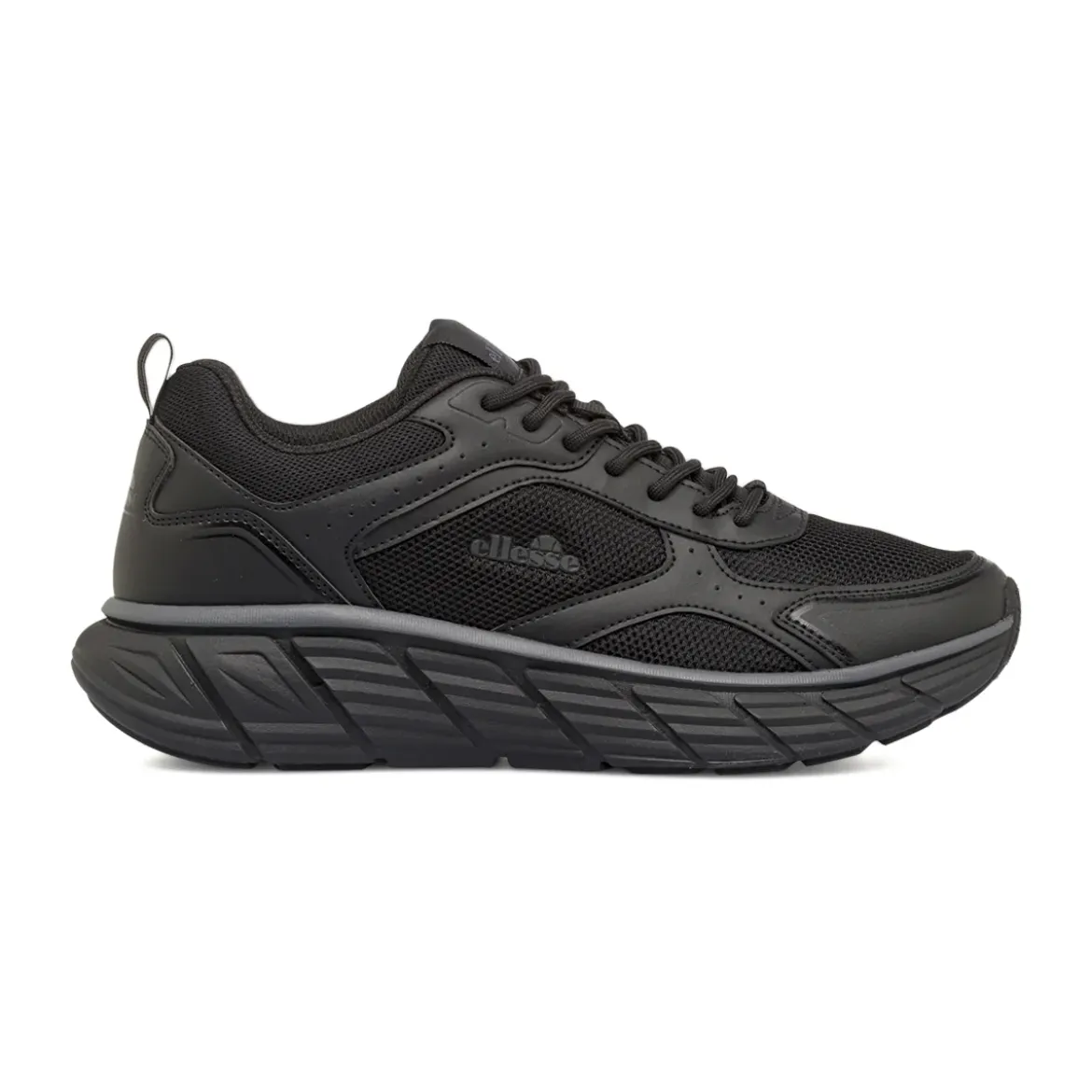 Sneakers nere da Uomo in mesh con suola spessa in gomma Ellesse