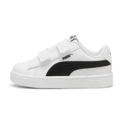Sneakers primi passi bambino e bambina bianche con dettaglio nero Puma Rickie Classic