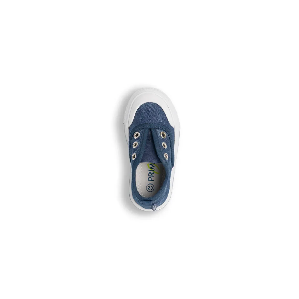 Sneakers Primi passi blu effetto jeans da Bambino in tessuto Primigi