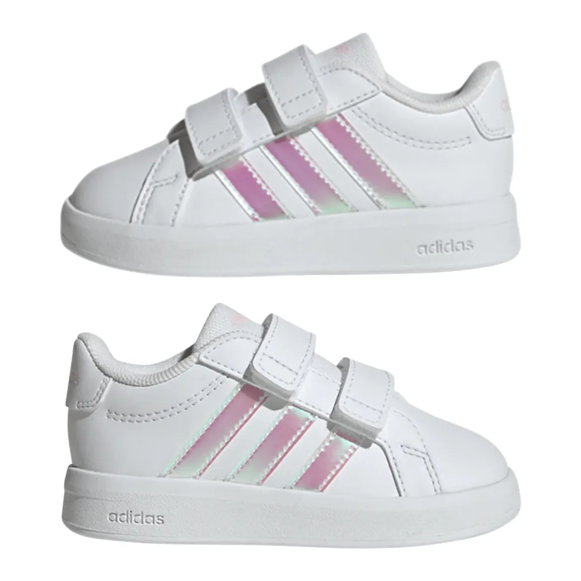 Sneakers primi passi da Bambina bianche adidas Grand Court 3.0