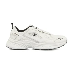 Sneakers retro da Uomo bianche in tessuto mesh Champion